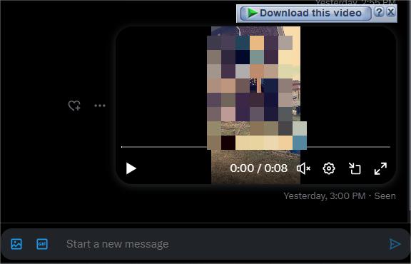 IDM download twitter dm video 1