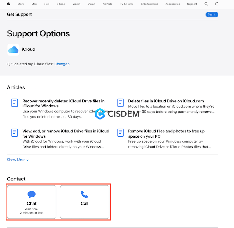 contact apple support 02