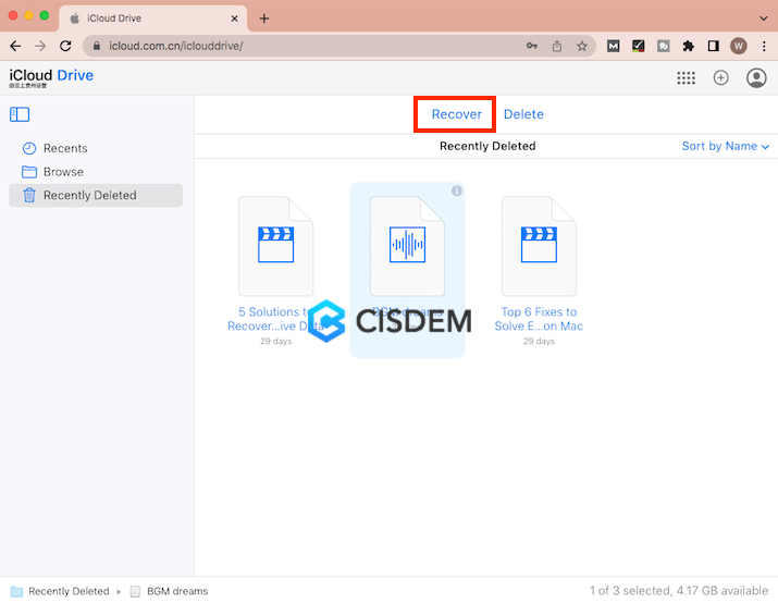 recover files from icloud drive 05