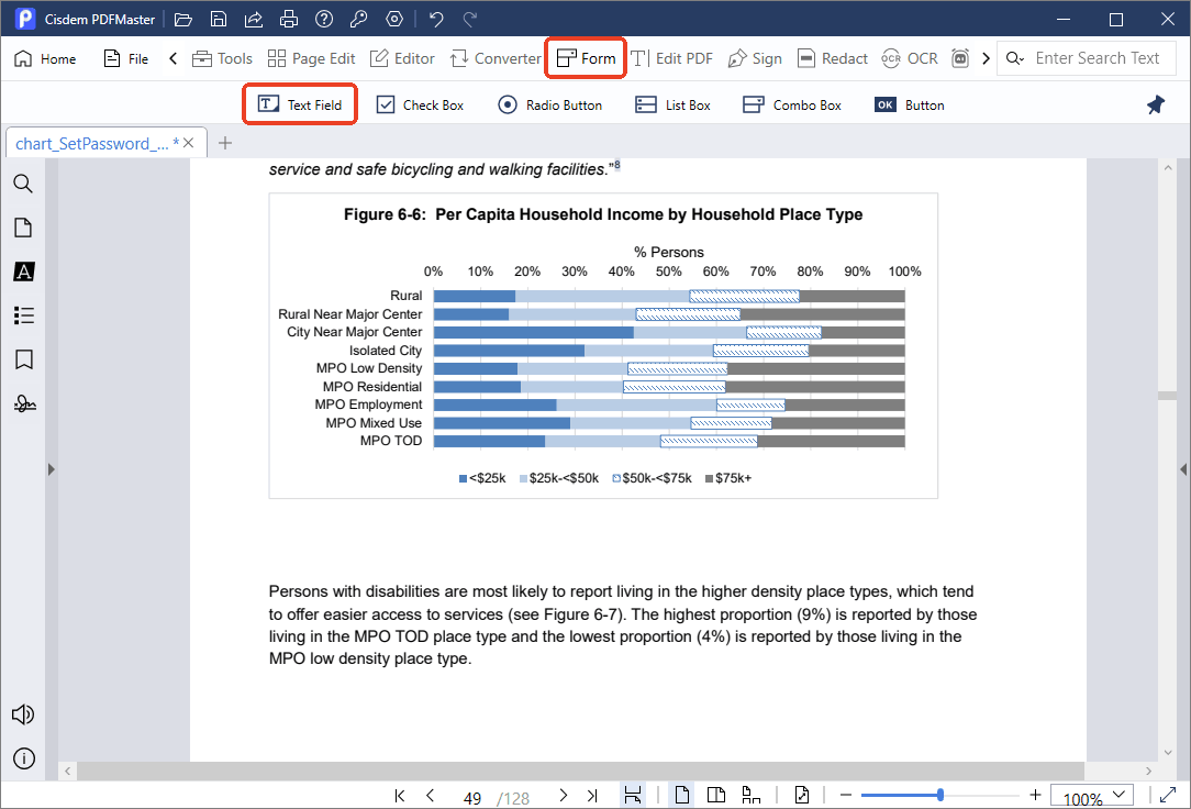 add text box to pdf cisdem02