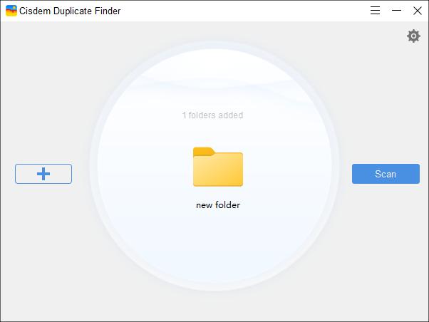 add new folder to scan