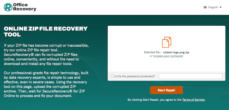 recover zip online 01