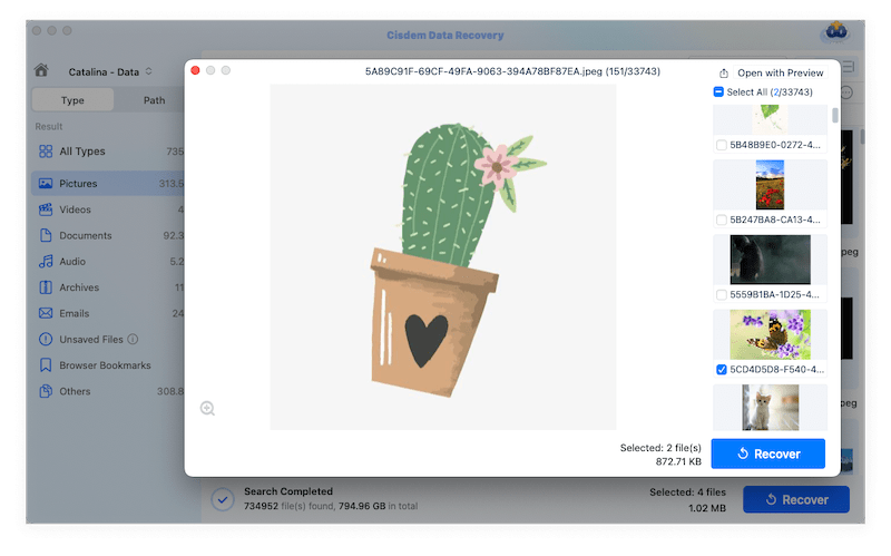 recover sd card mac cisdem 03