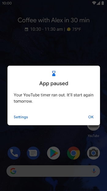 bloquer des applications pendant un certain temps avec bien-être numérique