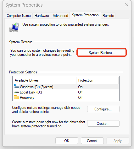 restore music picture document folders windows point01