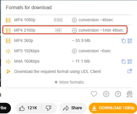 4k youtube downloader extension