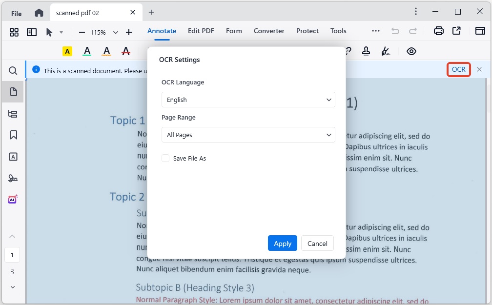 cant highlight pdf cisdem02