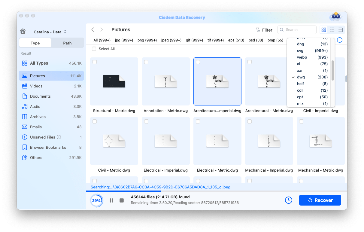 recover autocad cisdem 02