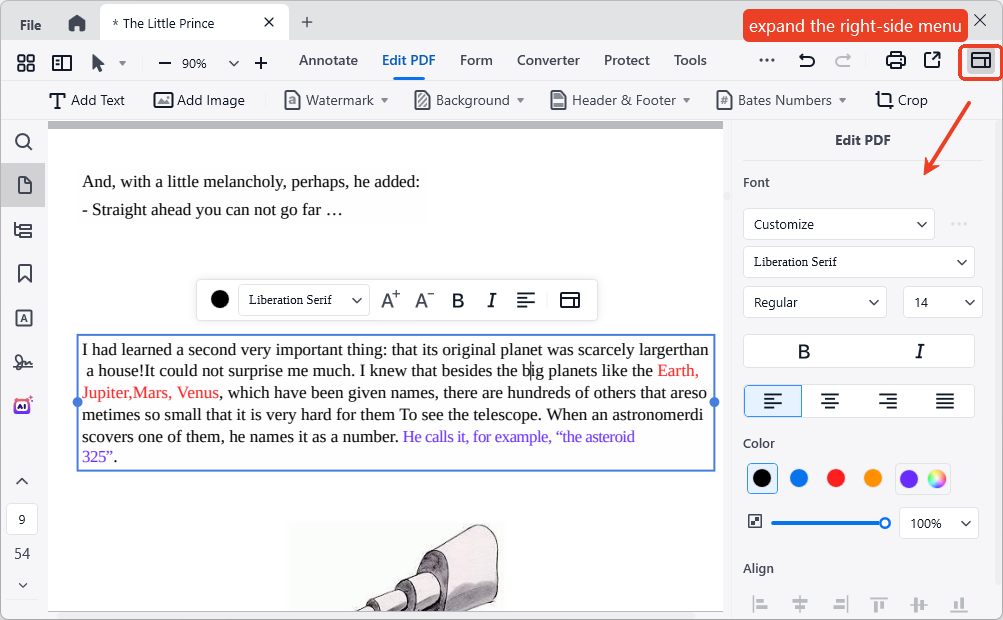 change font cisdem03