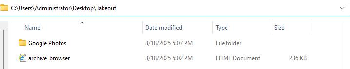 google photos téléchargés dans ordinateur