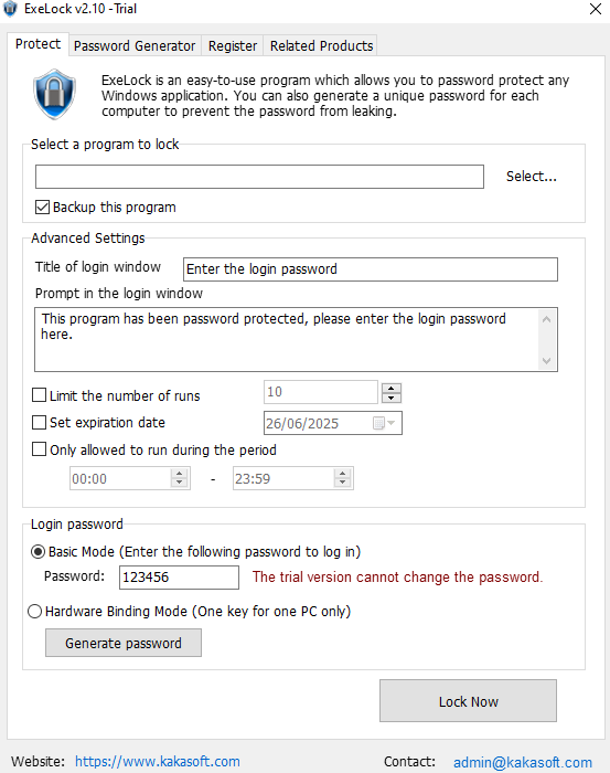 Informationen eingeben