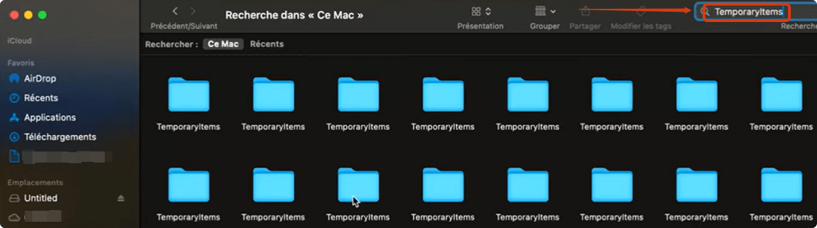comment récupérer un fichier pages non enregistré
