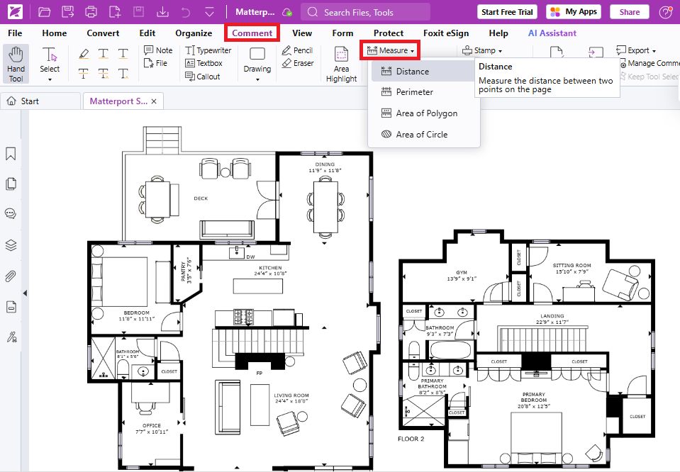 free pdf measuring tool foxit02