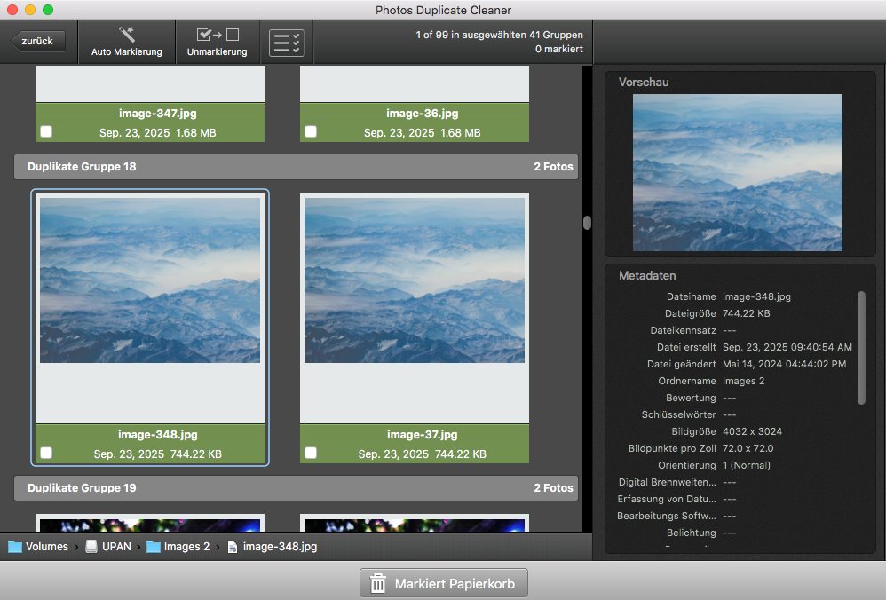 Photos Duplicate Cleaner