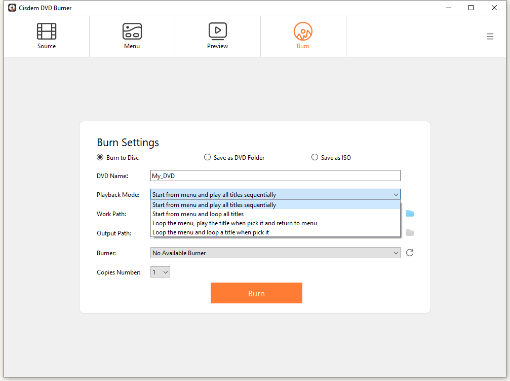 make iso with cisdem 04