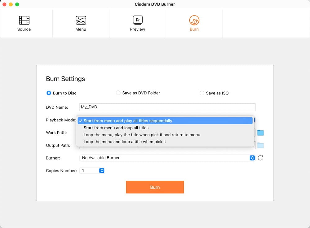 burn videos with the best mac dvd burner