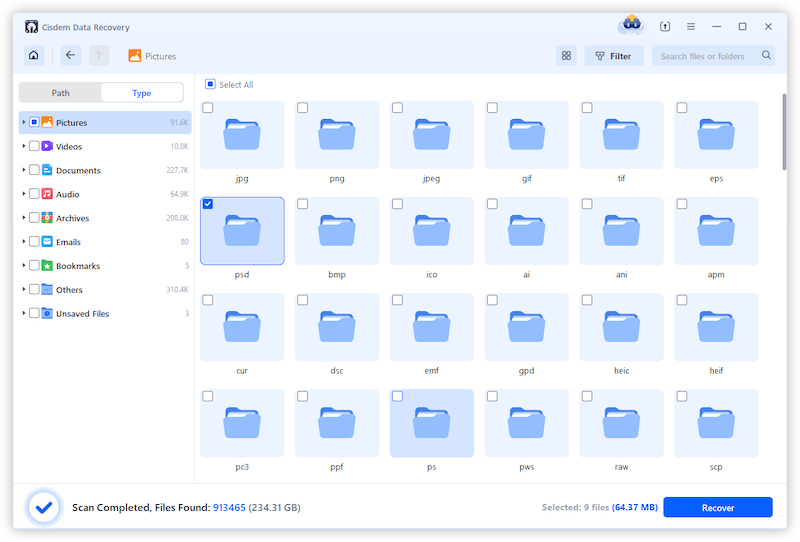 recover psd cisdem 03