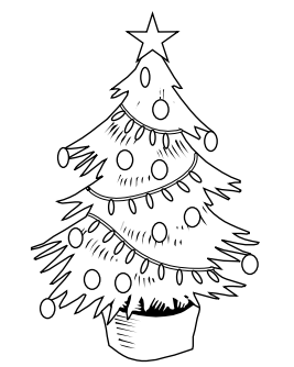 Download Christmas 2020: 40 Free Printable Christmas Tree Coloring ...