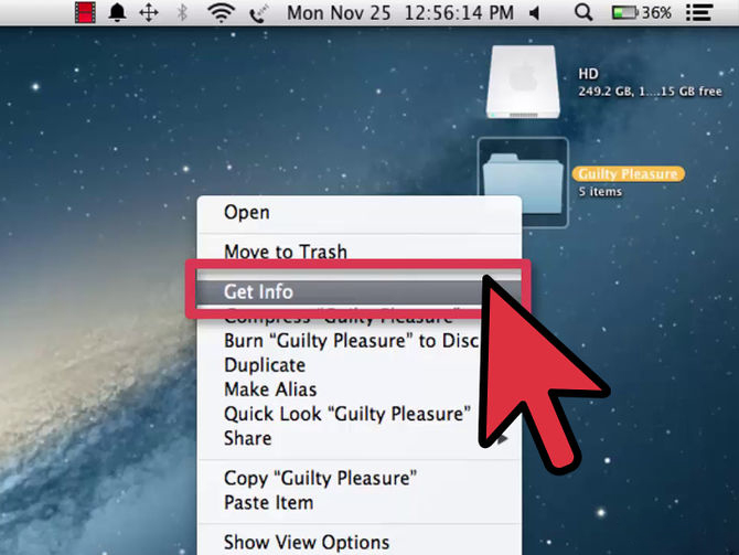 can you lock a folder on mac