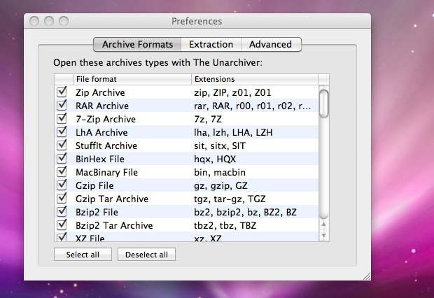 zip archiver mac