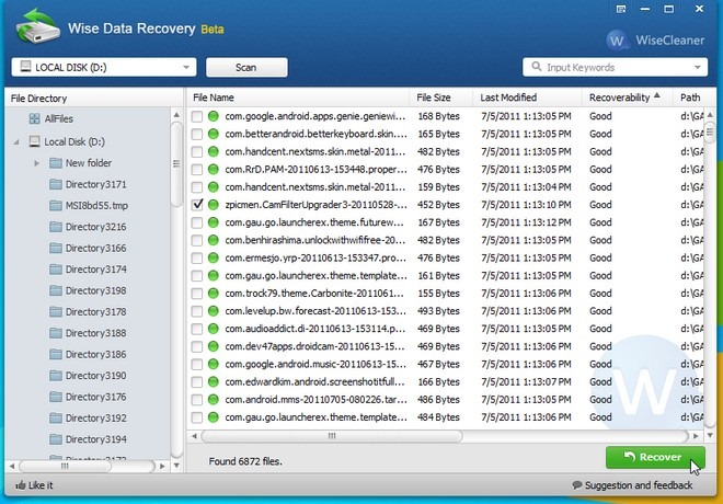 wise data recovery mac