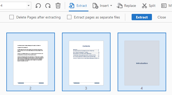 how to extract pages from pdf on mac