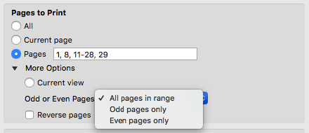 how to save only certain pages of a pdf