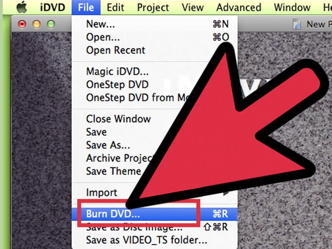 burn dvd from imovie on mac