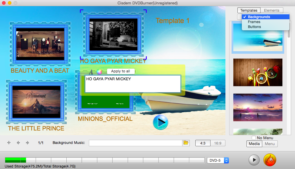 dvd menu software mac