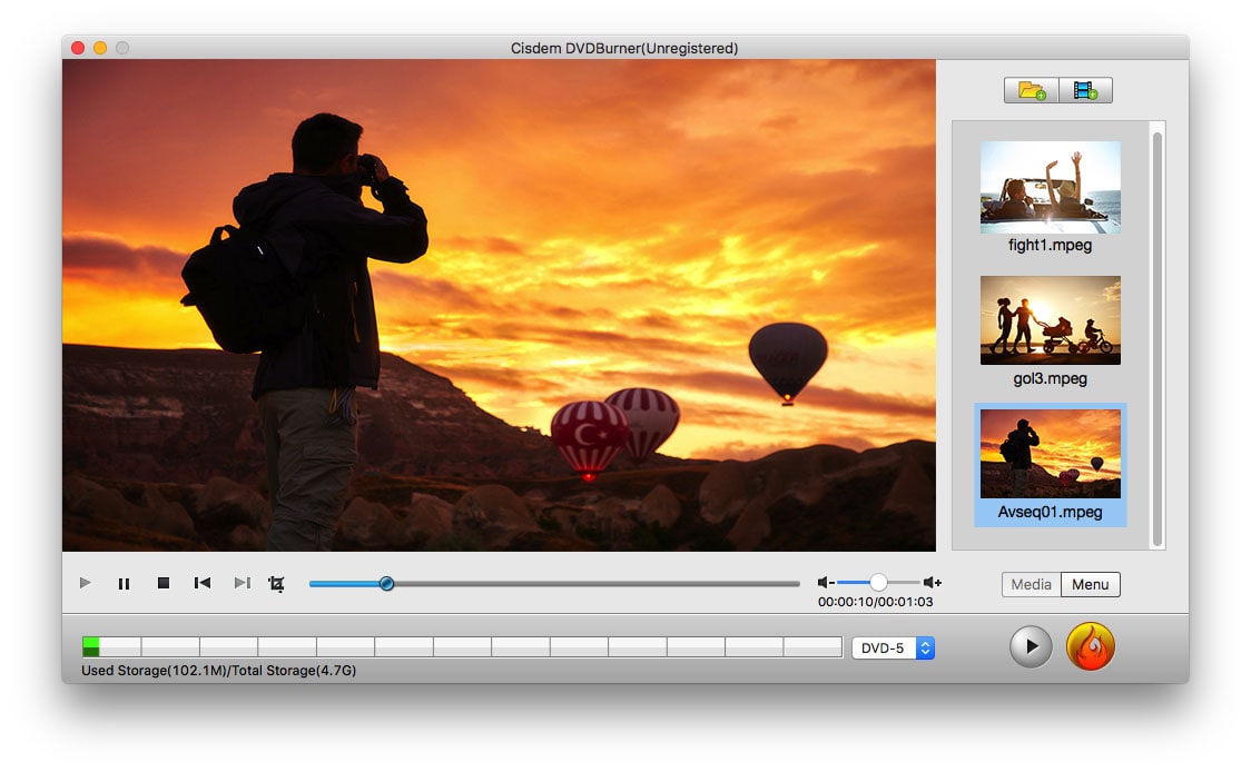 dvd burner software for mac