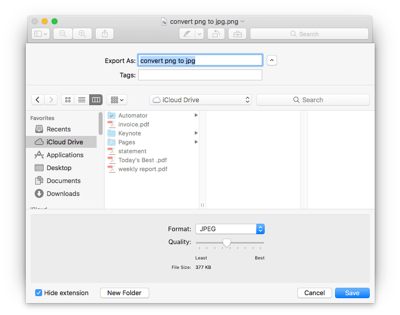 5 Ways To Batch Convert PNG To JPG On Mac And Keep Quality