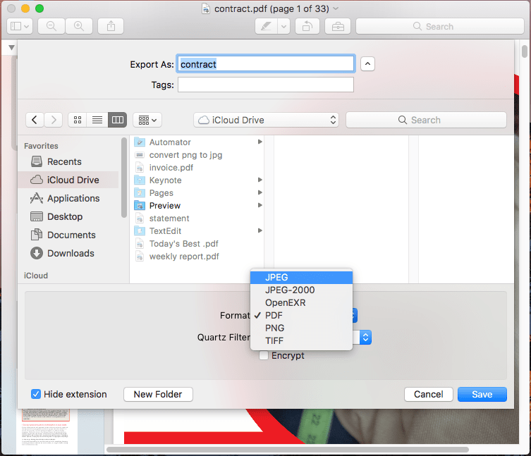 powerpoint for mac save as pdf