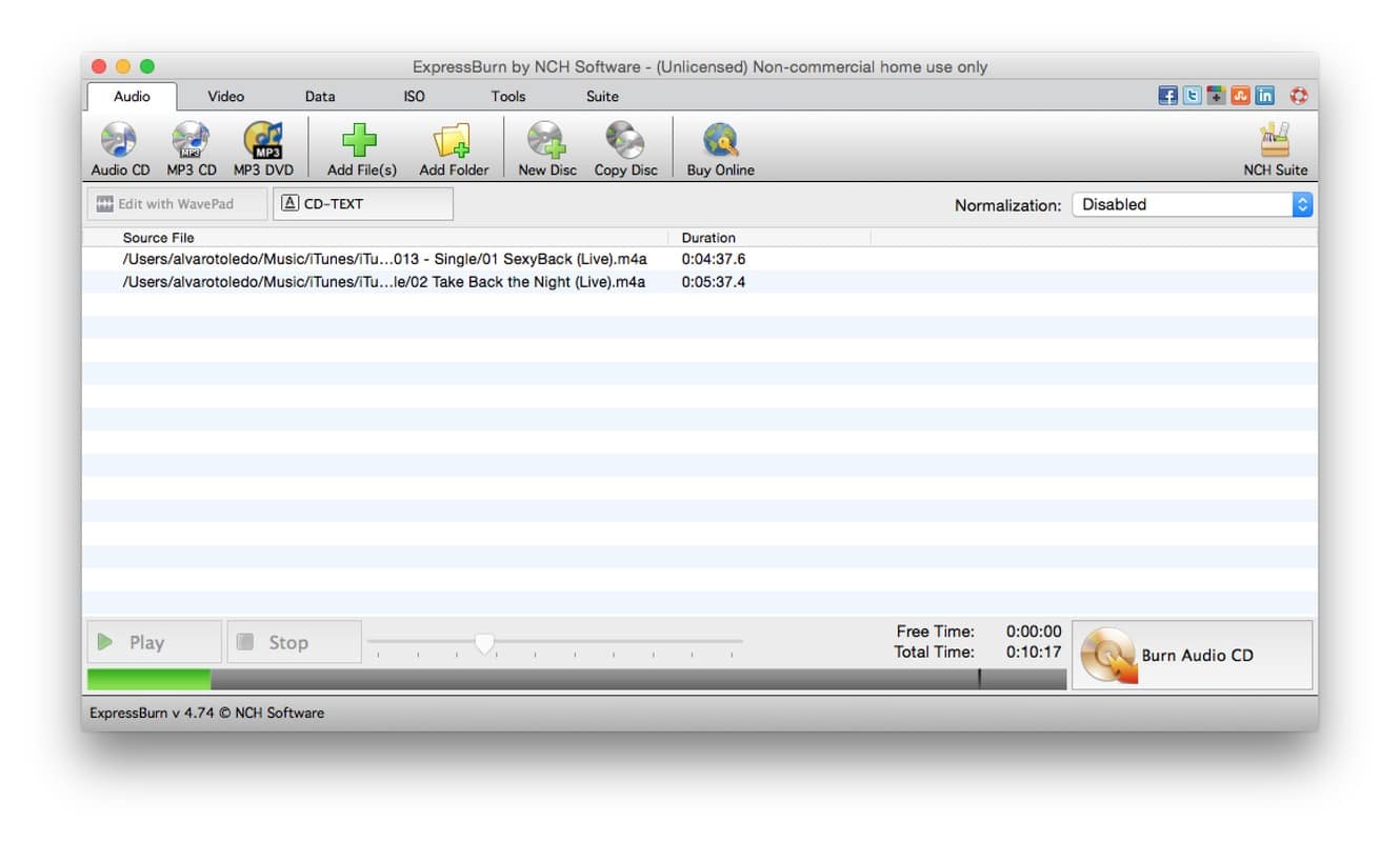 audio dvd burner for mac