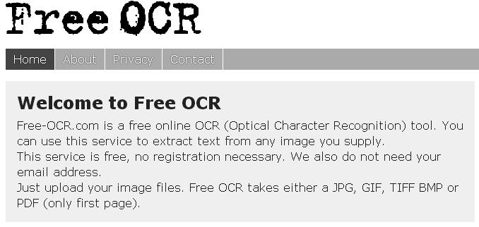 free ocr tool online
