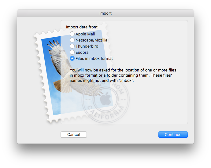 import folders from yahoo to mac mail