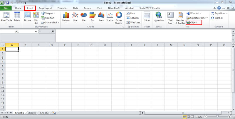 excel for mac insert word document