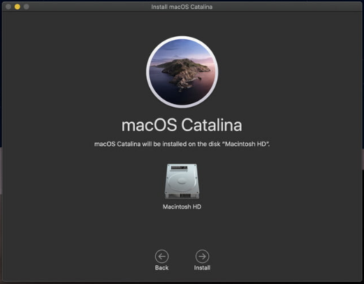 delete install macos catalina from trash