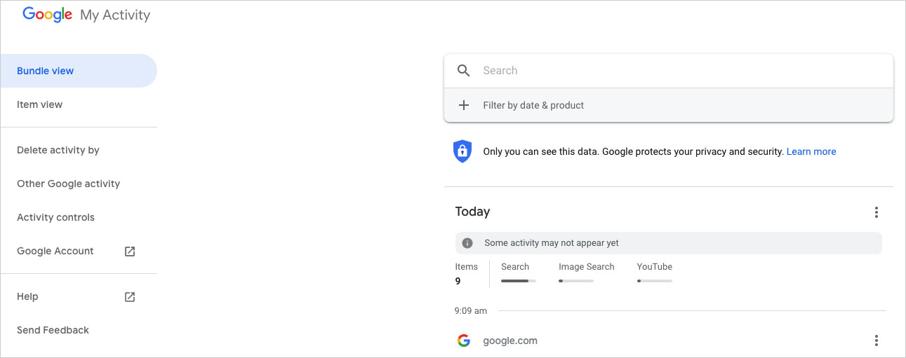 how to find deleted history on google chrome