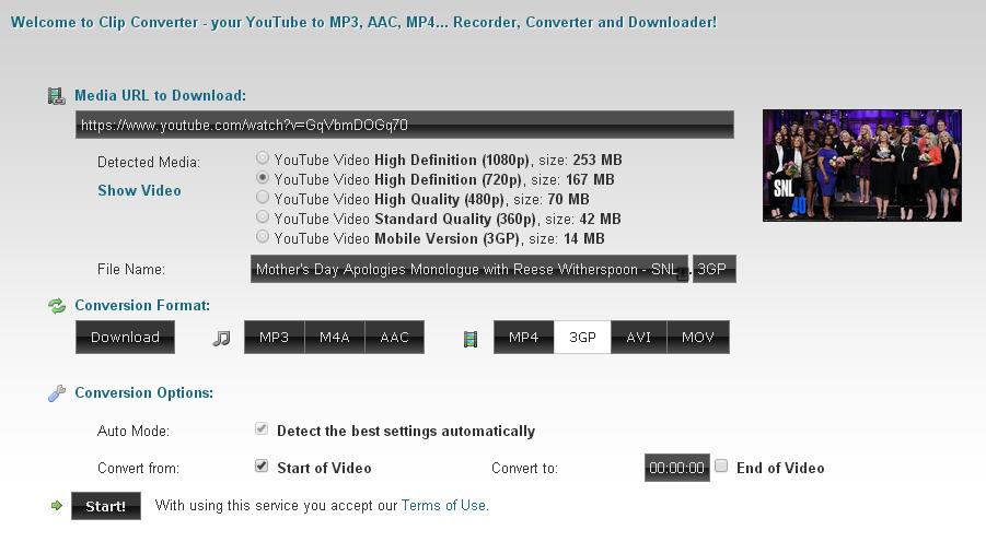 youtube to mp4 clip converter