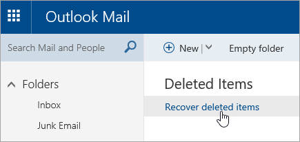 how to recover deleted trash from trash email in yahoo