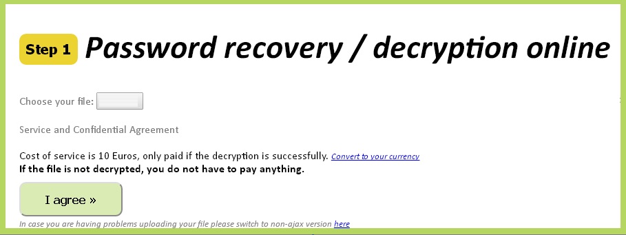 forgot my pdf password recovery online