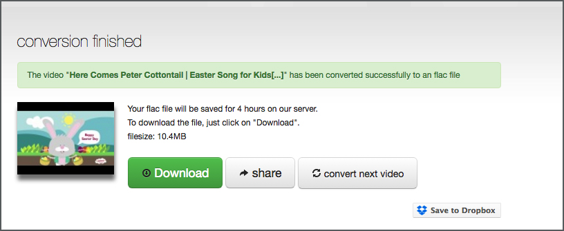 youtube video to flac converter online